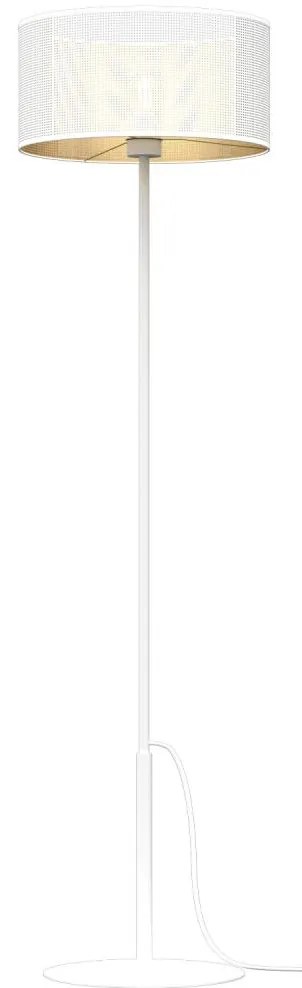 Állólámpa LOFT SHADE 1xE27/60W/230V fehér/arany