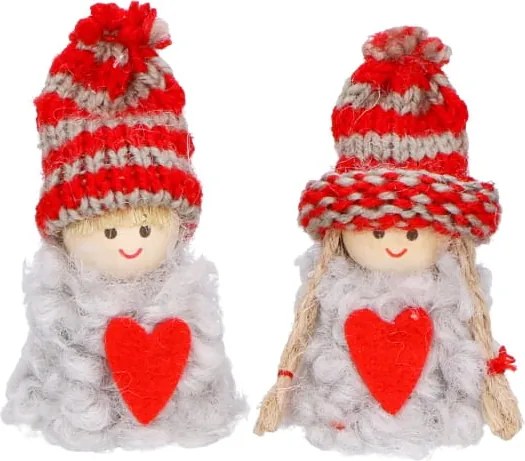 Makoszki Manó Karácsonyfa Medál 2 Db Színes