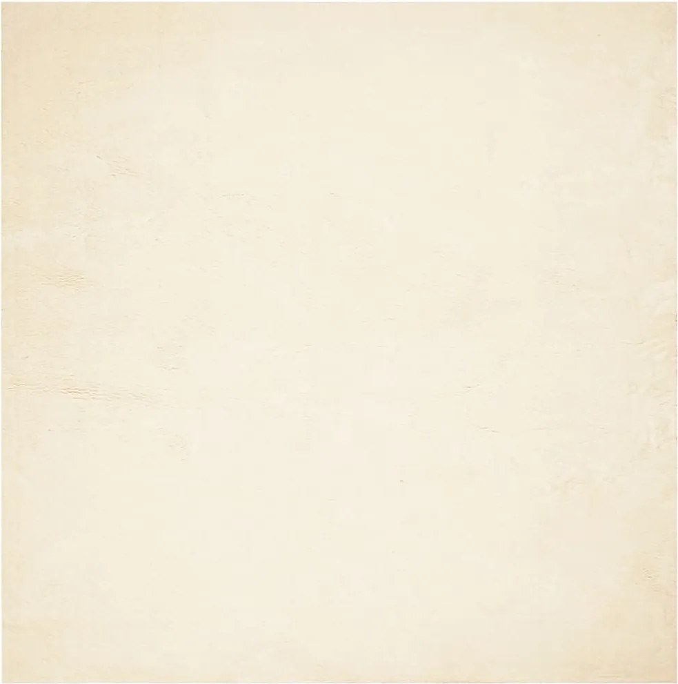 vidaXL HUARTE krémszínű rövid szálú puha és mosható szőnyeg 240x240 cm