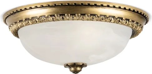 Brilagi - FRESCO mennyezeti lámpa 2xE27/40W/230V átm. 30 cm sárgaréz