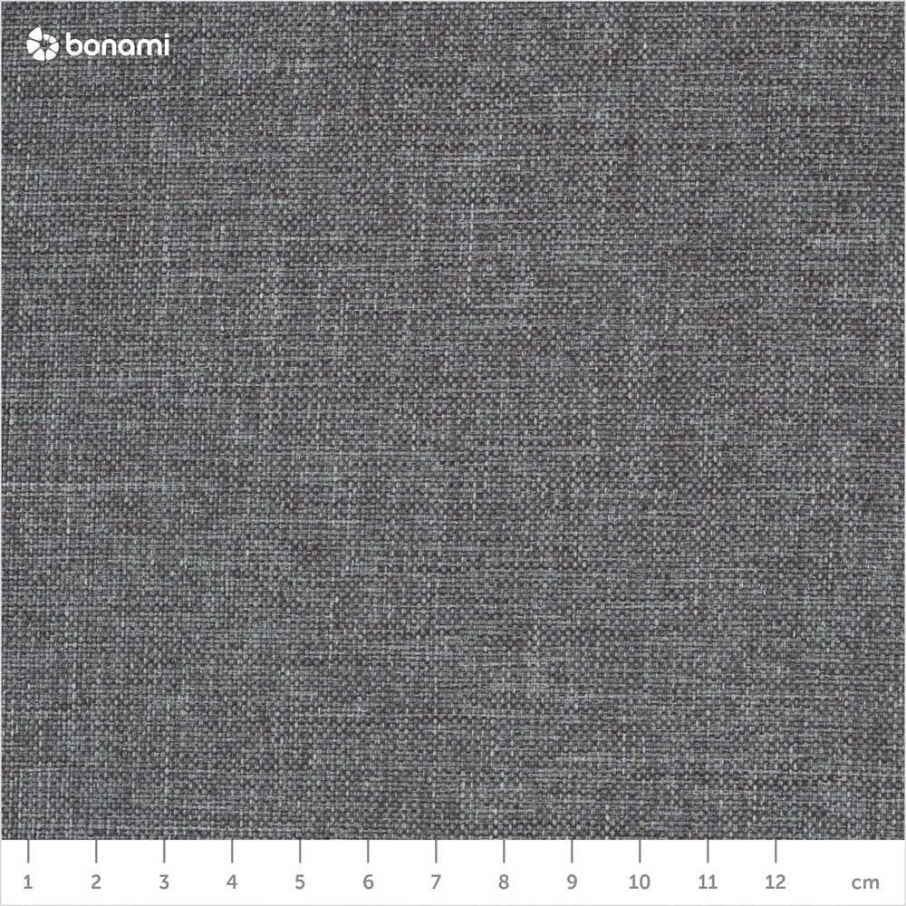 Világosszürke kárpitozott franciaágy ágyrács nélkül 180x200 cm Frieda – Meise Möbel