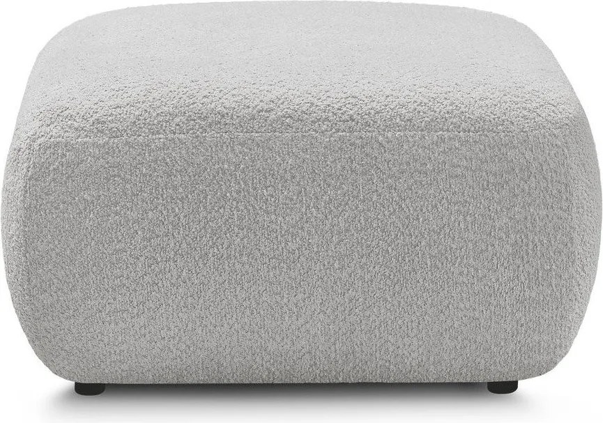 Világosszürke buklé lábtartó Montaigne – Bobochic Paris