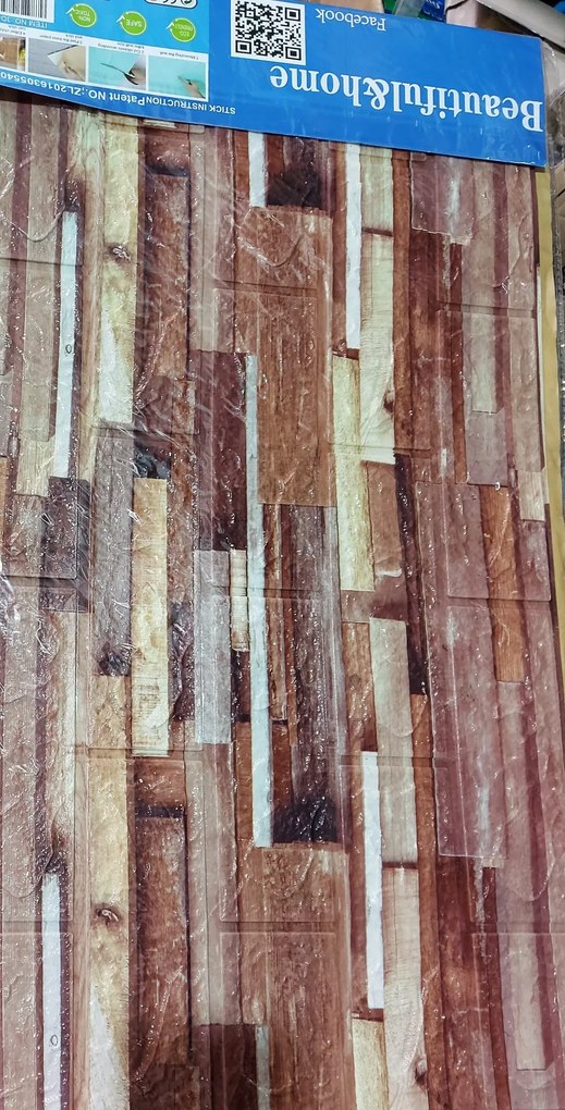 10 darab Öntapadós 3d Pala Kő Hatású Dekor Falmatrica Tapéta 70X77 Cm Tapéta