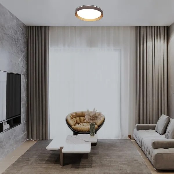 Rabalux 71308 - LED Dimmelhető mennyezeti lámpa LADAN LED/48W/230V 3000-6500K + távirányító