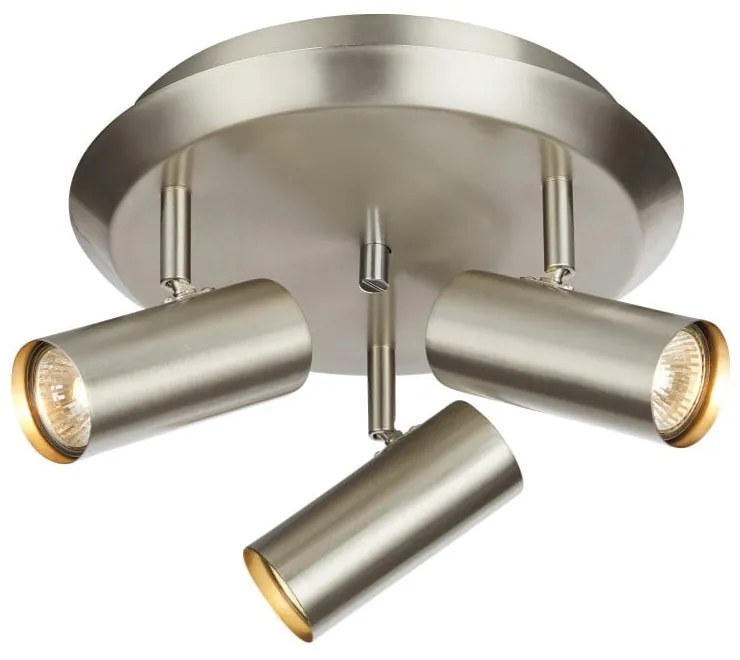 Barcelona Tres ezüstszínű mennyezeti lámpa - Markslöjd