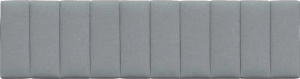 világosszürke szövet fejtámla párna Hanko 180 cm