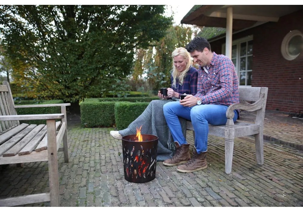 Fire fém tűzrakóhely, ⌀ 32 cm - Esschert Design