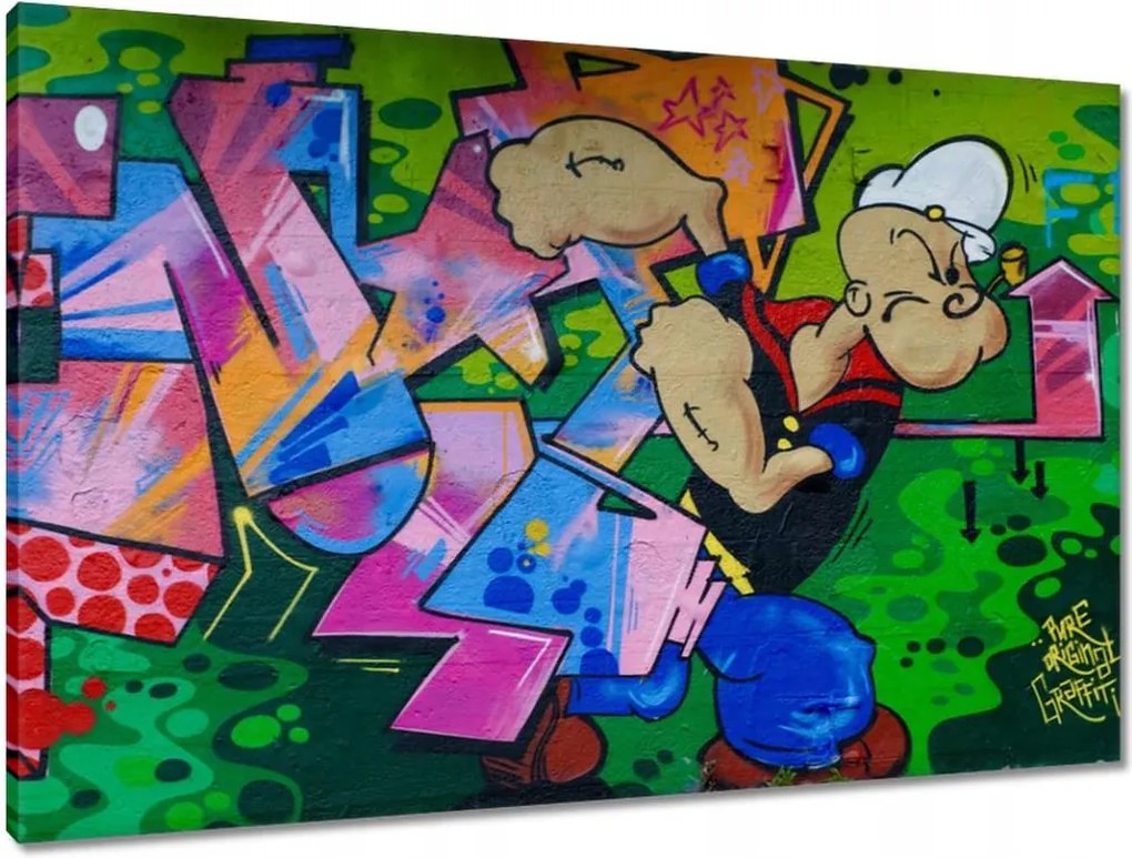 Vászonkép 90x60 Graffiti Utcaművészet