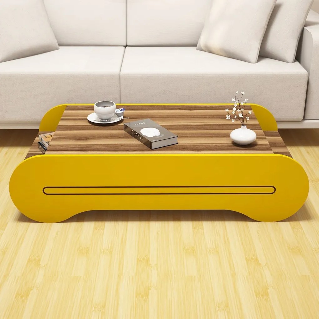 Cool - Walnut, Yellow