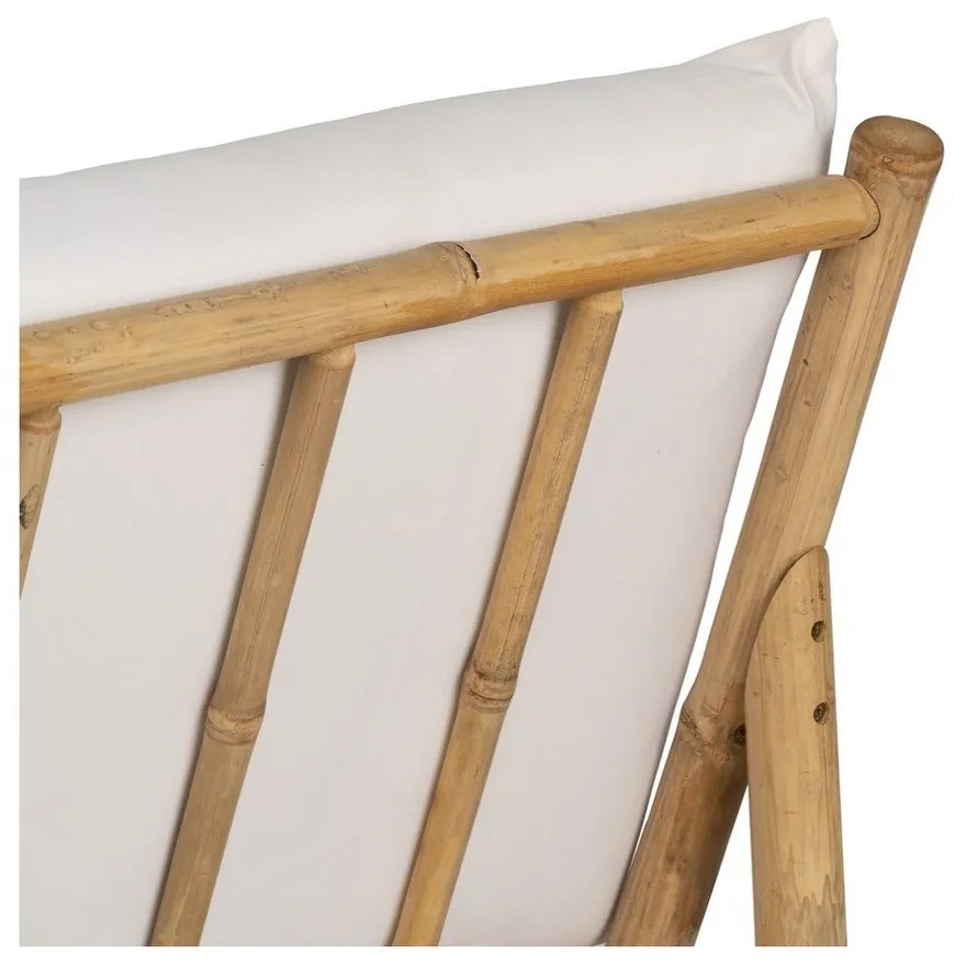 Fehér fotel Bamboo – Ixia