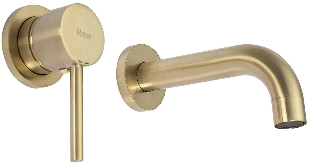 Falra szerelhető csaptelep Rea Lungo Gold Matt + BOX