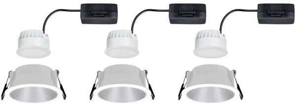 Paulmann 93410 - SADA 3xLED/6,5W IP44 Dimmelhető fürdőszobai lámpa COLE 230V