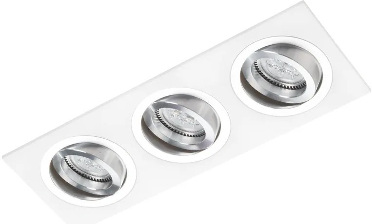 Lumifall ALCAZAR LMF.AZ543WC Beépíthető spotlámpa 3x50W/G5,3/MR16 lub GU10