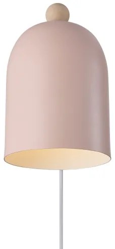 Nordlux - Fali spotlámpa GASTON 1xE27/15W/230V rózsaszín