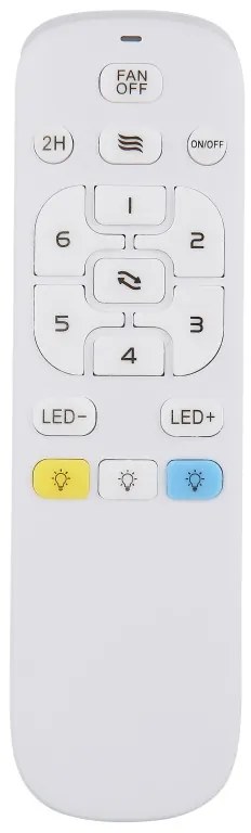 Globo Bozan 03655 távirányítós mennyezeti ventilátoros lámpa, 32W LED, 2700K-6500K, 120-1200 lm