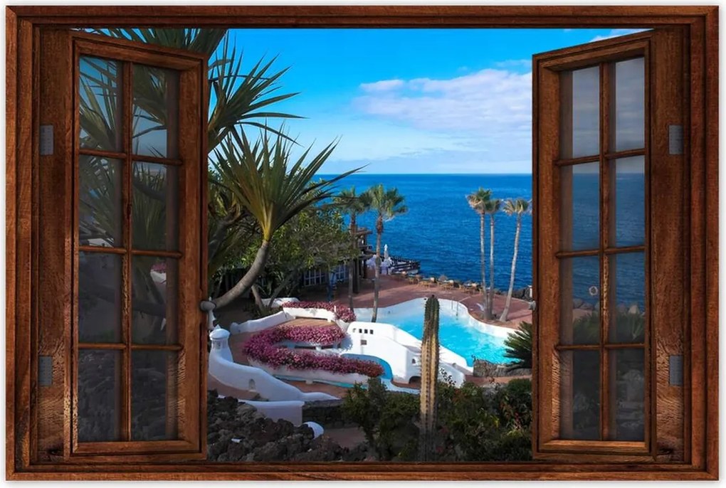 Poszterek 60x40 Pálmafák a tengerparton