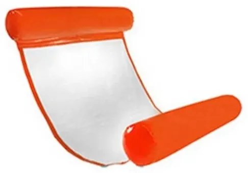 Felfújható matrac a vízbe - narancs