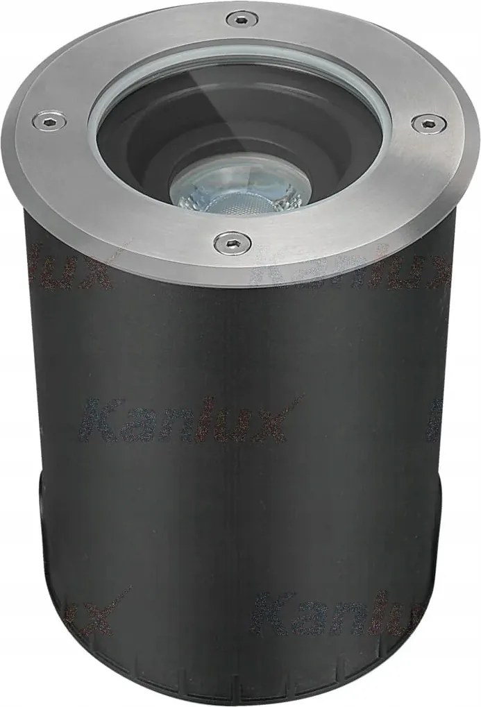 Kanlux Bejárati lámpa Berg 10W IK10, IP67, Rozsdamentes acél/Üveg