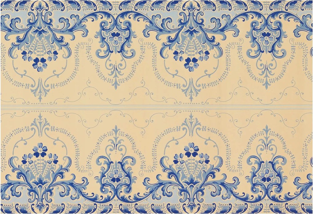 Fotótapéta Fali tapéta Hálószoba Nappali Kék díszek 152x104