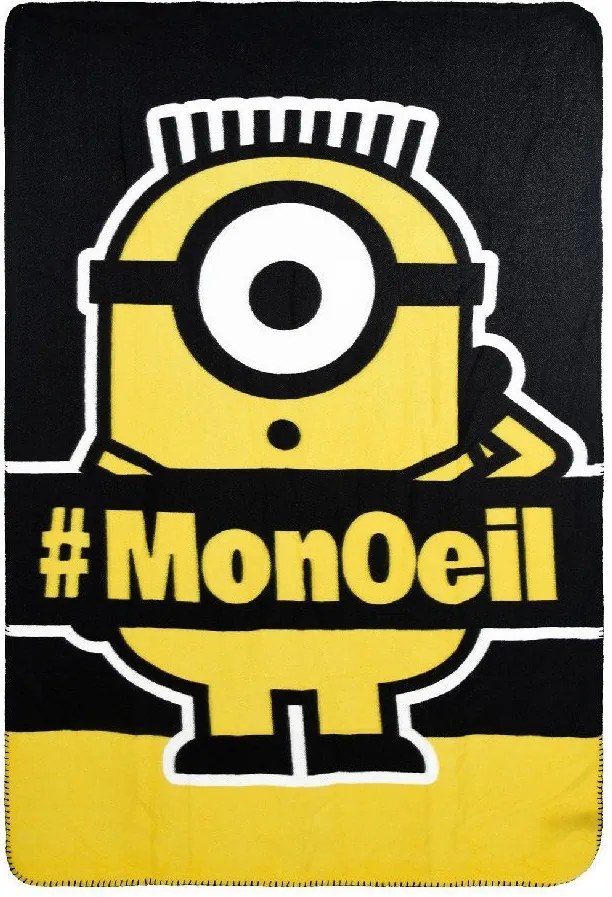Minyonok Monoeil polár takaró 100x150cm