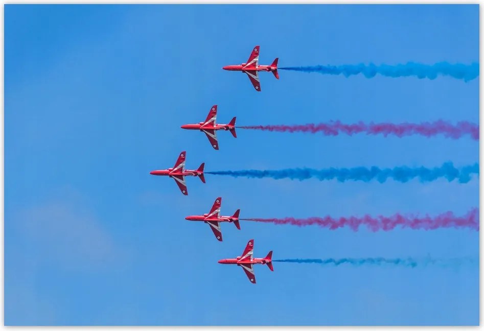 Poszterek 155x105 Repülőgépek bemutató