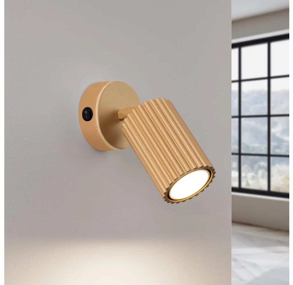 Brilagi - Fali spotlámpa CRESTO 1xGU10/10W/230V arany