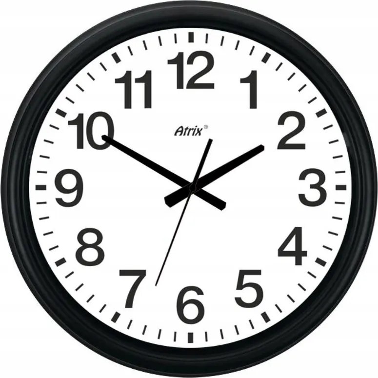 Nagy, Jól Olvasható Kerek Bluetooth Vezérelt Falióra Atrix ATE2050 50 cm