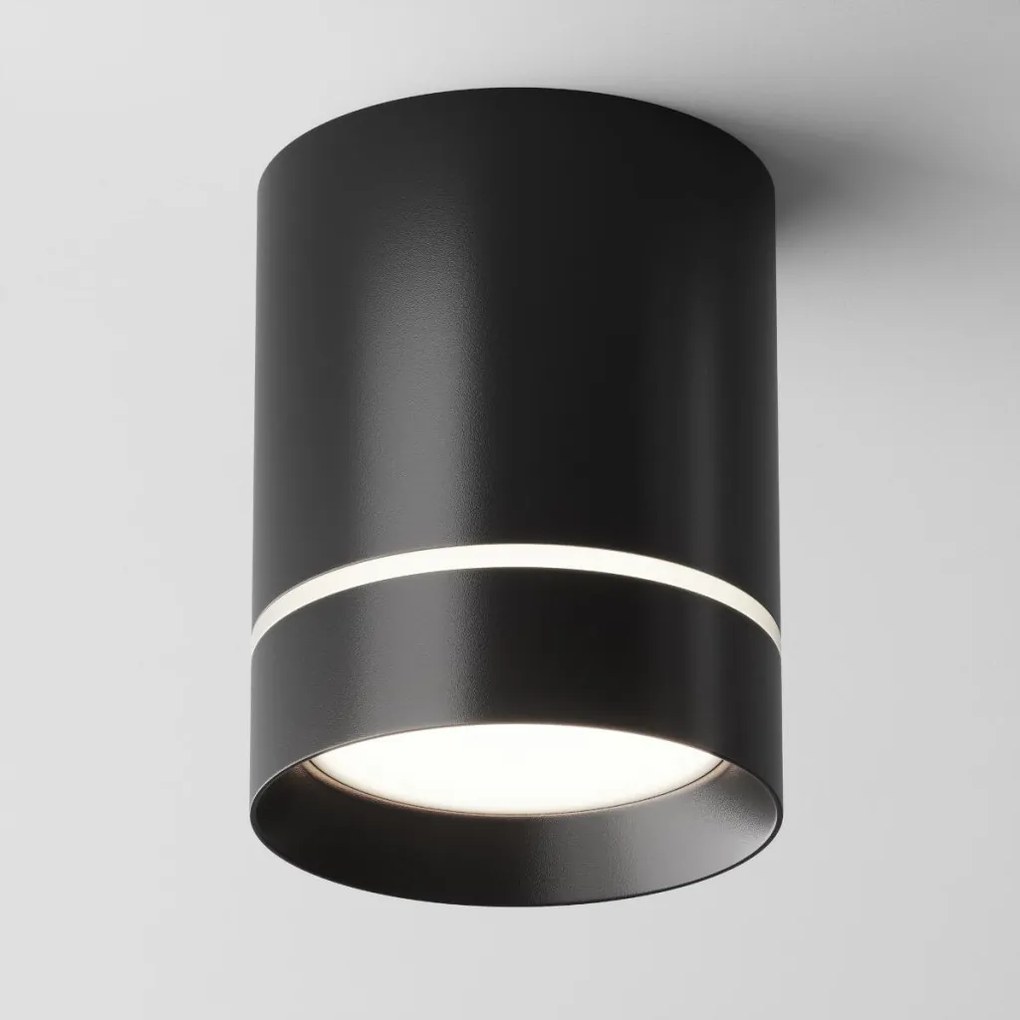 MAYTONI C085CL-9W4K-B ORLO Hengeres Mennyezeti Lámpa Fekete LED IP20