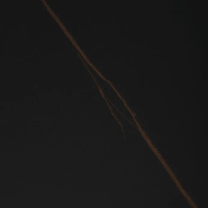 Dohányzóasztal 70×70×40,5 cm, Kerámia Márvány. CT-F4118 BK