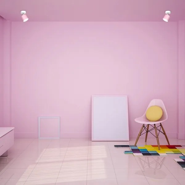 Spotlámpa DIXIE 1xGX53/11W/230V rózsaszín