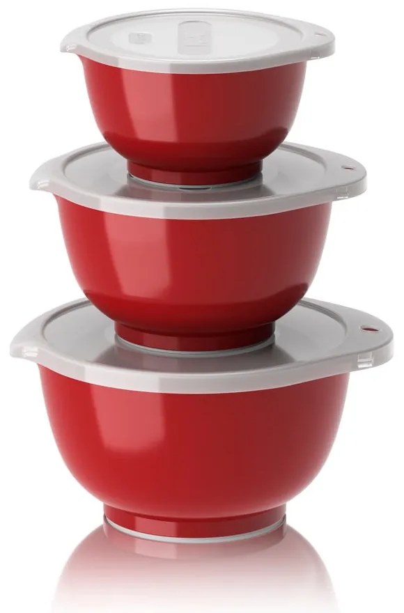 Piros tálka szett 3 db-os 750 ml Margrethe Mini – Rosti
