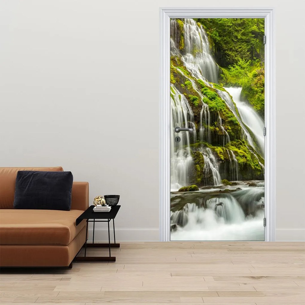 Fotótapéta ajtóra - Vízesés (95x205cm)