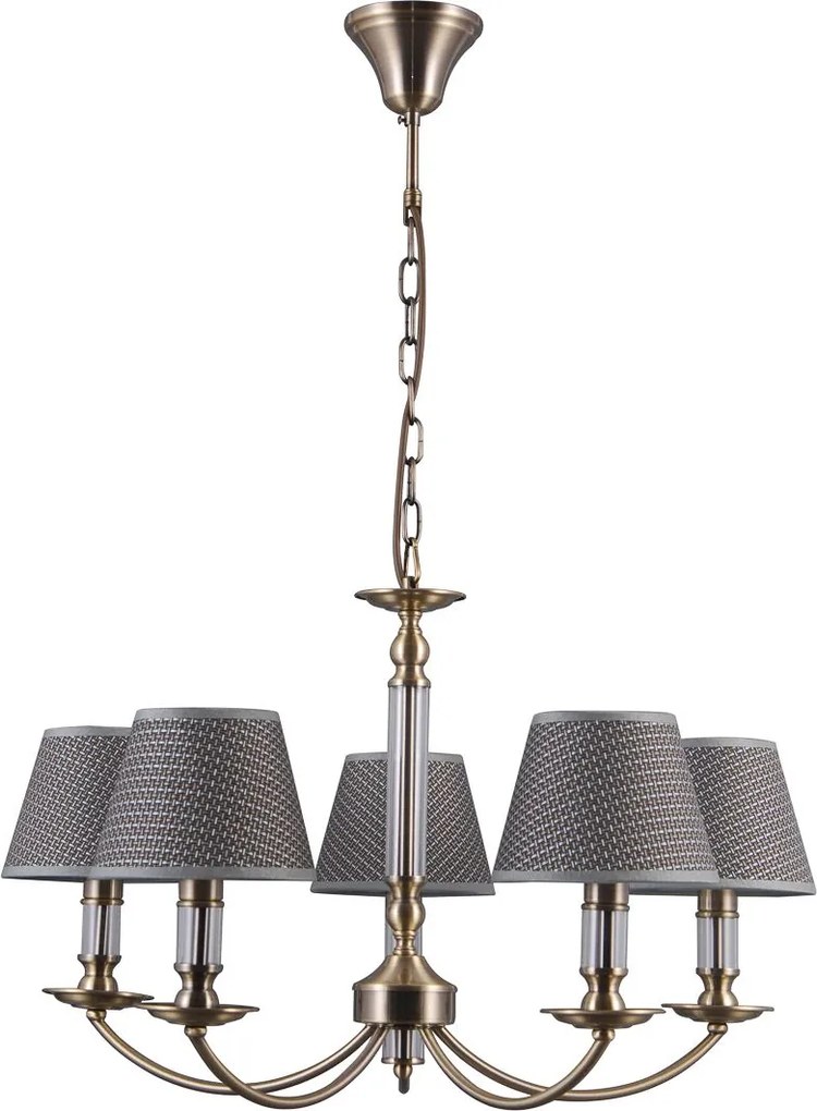 Italux Klasszikus Csillár Zanobi Antik bronz ITXPND-43272-5
