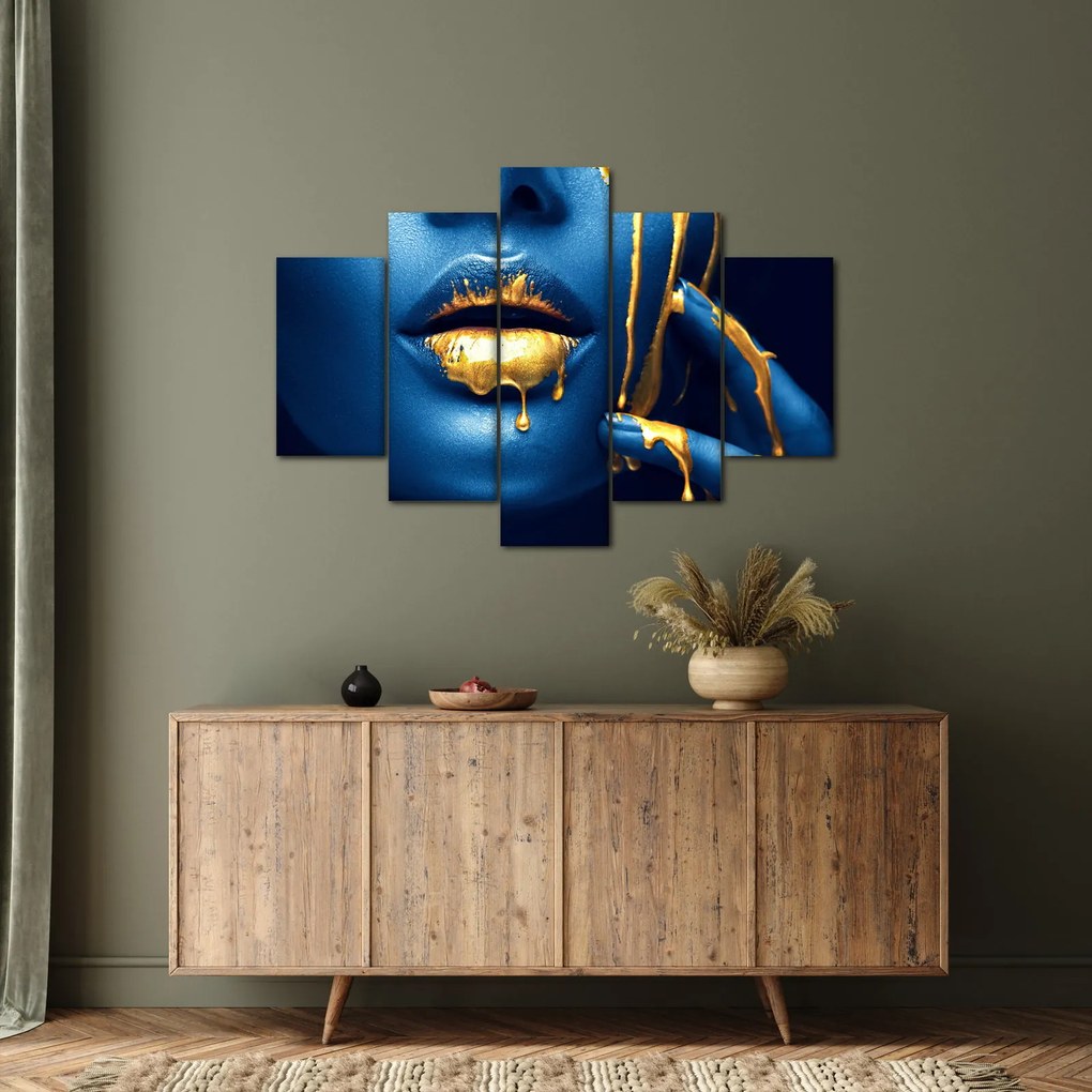 Egy emberi arc kép (150x105 cm)