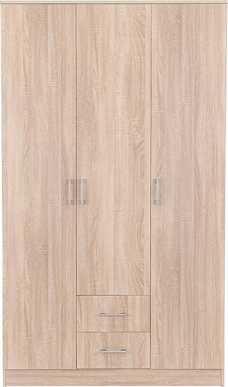 Miami gardróbszekrény 120x205 cm sonoma tölgy-sonoma tölgy