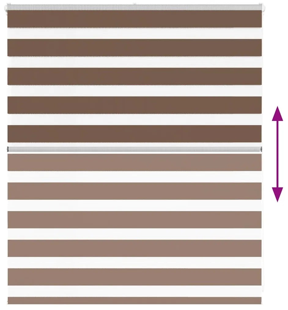 zebrafüggönnyel barna szövetszélesség 115,9 cm poliészter