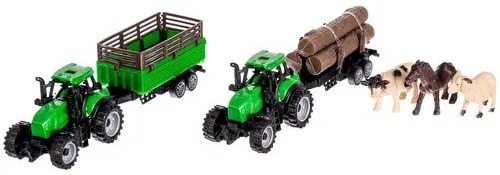Farm állatokkal + 2 farmautó 22404