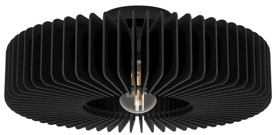 Eglo 900831 - Mennyezeti lámpa PALOMBAIA 1xE27/40W/230V fekete