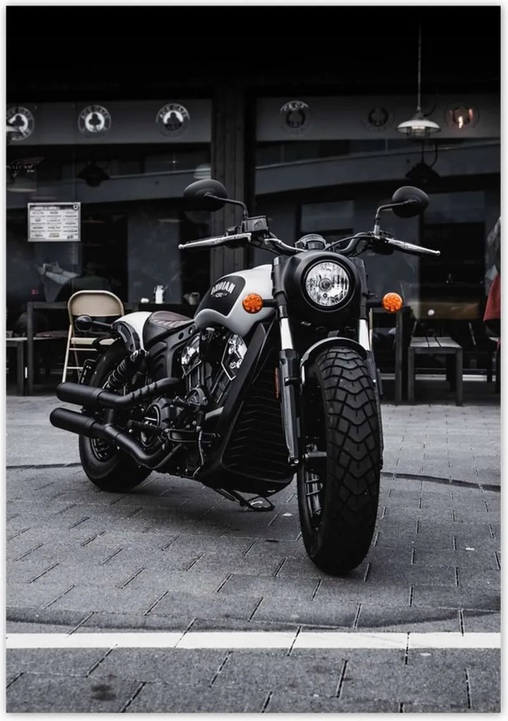 Poszterek 70x100 Indián motorkerékpár Klasszikus