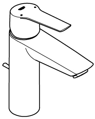 GROHE 23455002 - START 2021 mosdócsaptelep, M méret, fényes króm