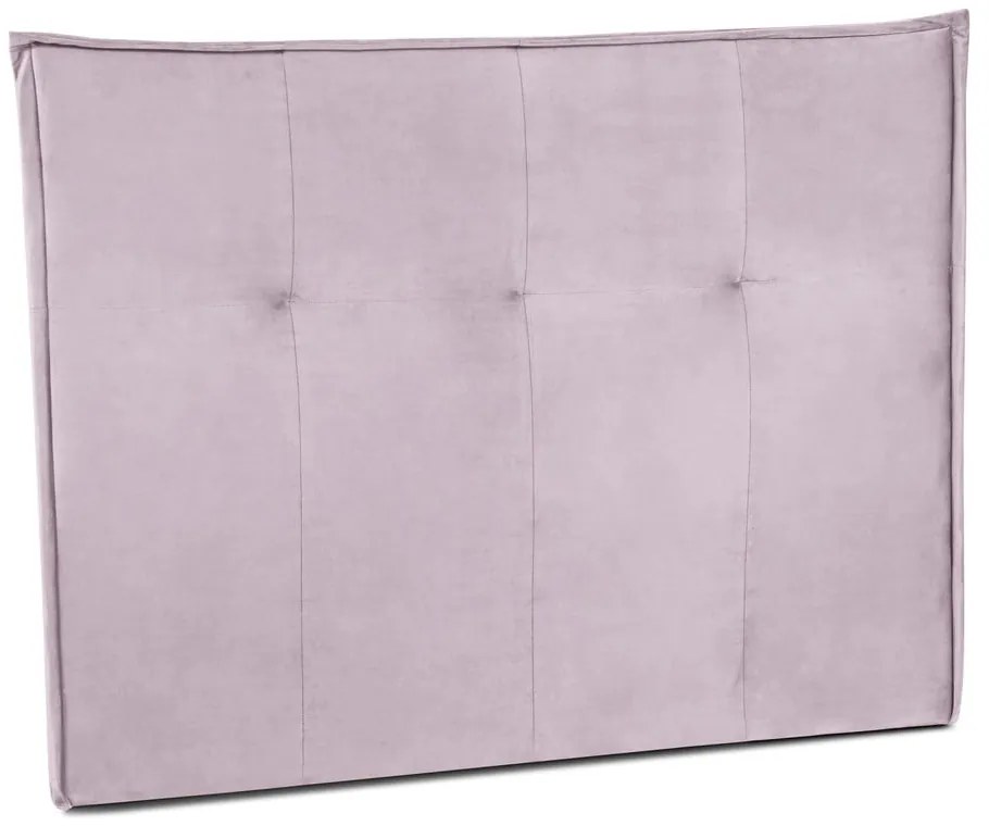 Világos rózsaszín ágytámla 200x120 cm Monica – Milo Casa