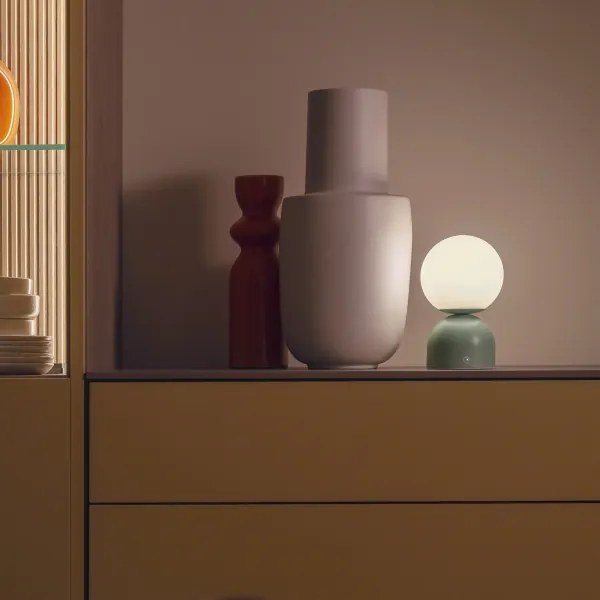 Schöner Wohnen 19218-43 - LED dimmelhető asztali lámpa RUDI LED/1,2W/5V zöld