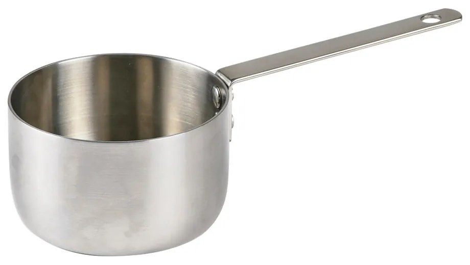 Indukciós tűzhelyhez alkalmas rozsdamentes acél lábas 450 ml – Holm