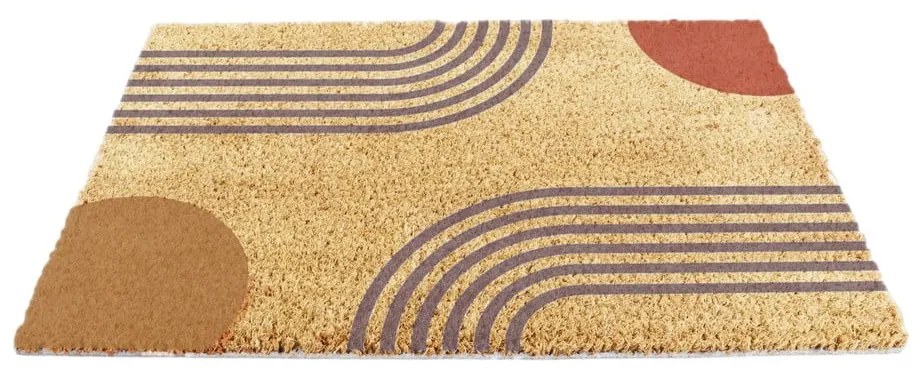 Kókuszrost lábtörlő 60x90 cm Colour Abstract – Artsy Doormats