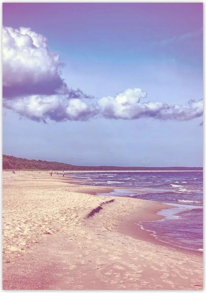 Poszterek 70x100 Tengerpart a Balti-tengeren