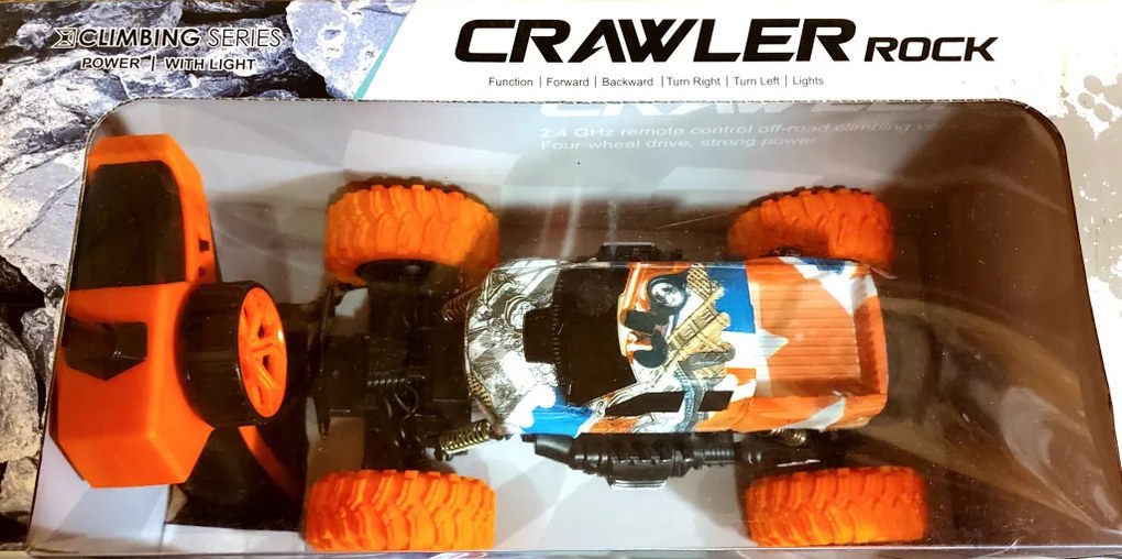 Crawler Rock 4WD 1:18 méretarányú 2,4 GHz-es távirányítós Pick Up
