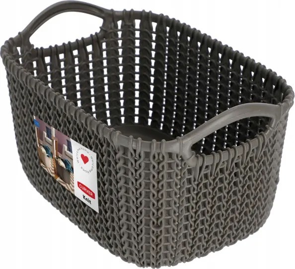 Curver Kosár Knit Rect Xs 3 L Barna