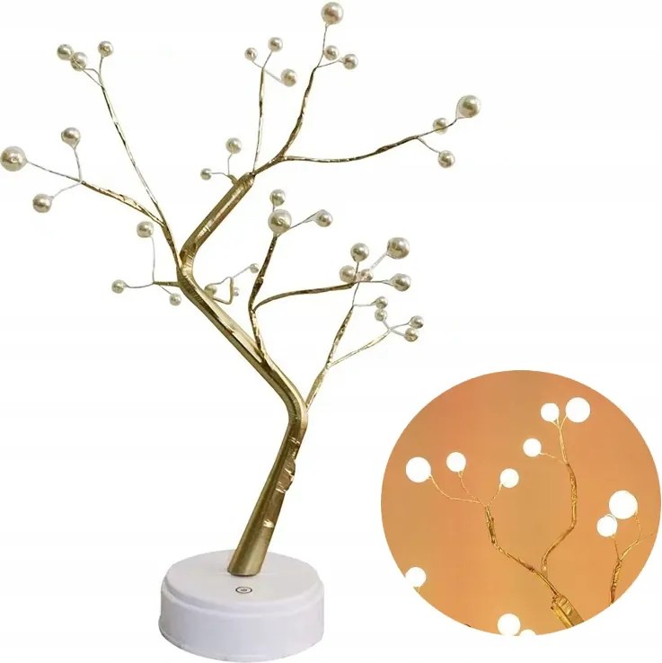 LED-es Díszfa Szerencsefa Ünnepi Világítás Dekoráció Gyönyörű Karácsonyfa