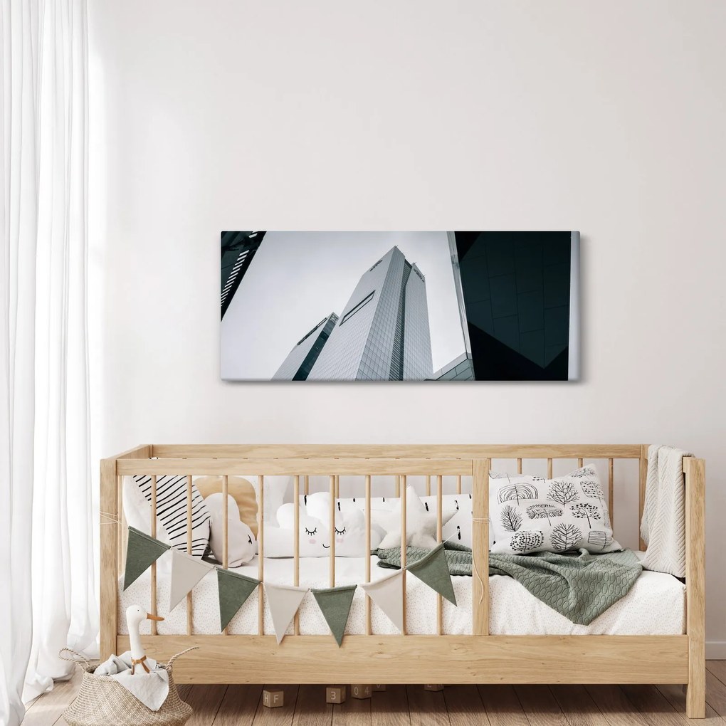 Kép - Felhőkarcoló (120x50 cm)
