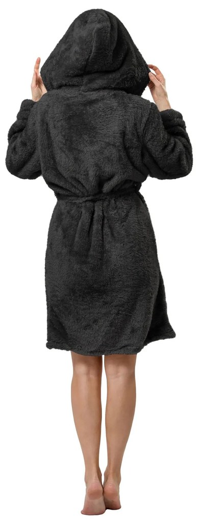 Fürdőköpeny Jordan Black Navy Women L